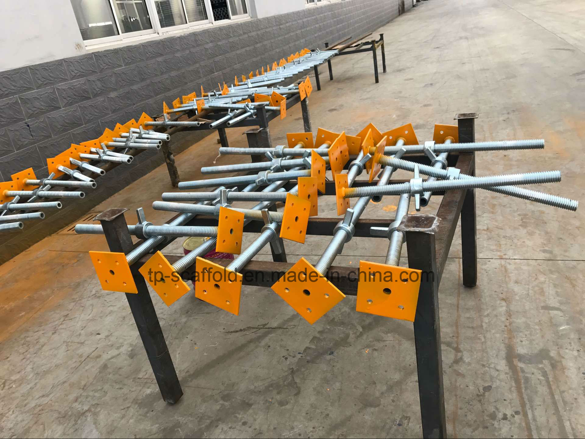 Scaffolding Construction Adjustable Screw Jack Base for Scaffold Frame