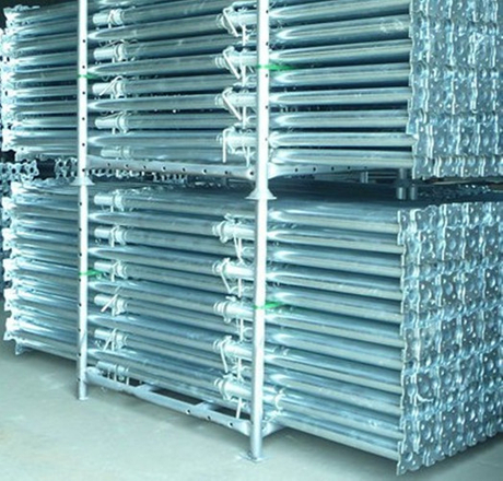 Galvanized pegmata Support Prop ad Construction