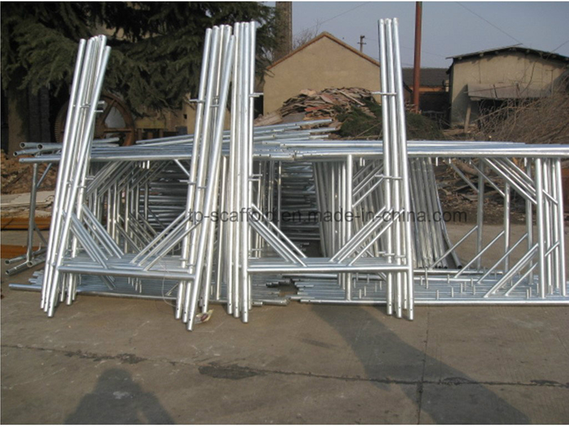 Scaffolding Steel Galvanized Scaffold Frame Of Italian Style