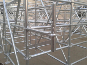 scaffolding ringlock scaffold galvanized dip q345 q235 ledger