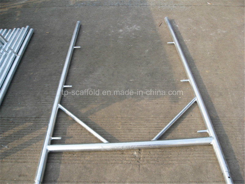 Scaffolding Steel Galvanized Scaffold Frame Of Italian Style