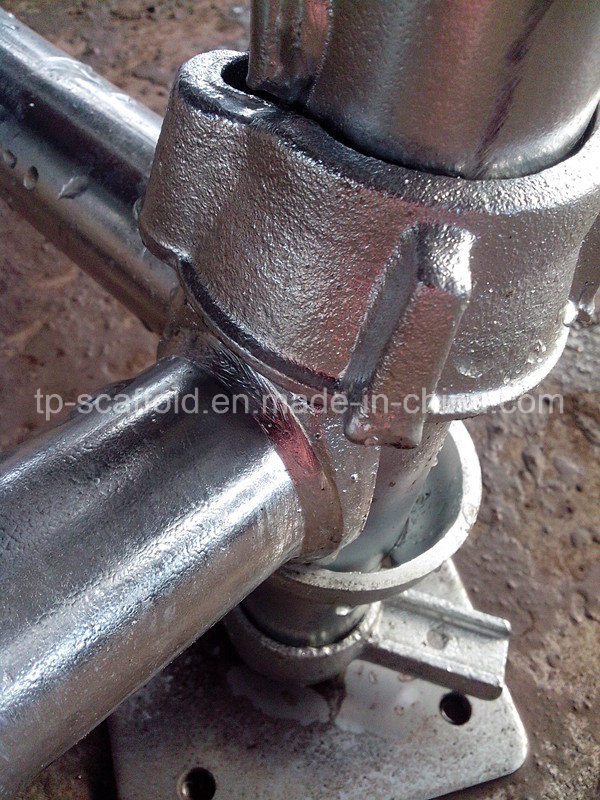 Hot DIP Galvanized Durable Safe Cuplock Scaffolding System Standard/Vertical