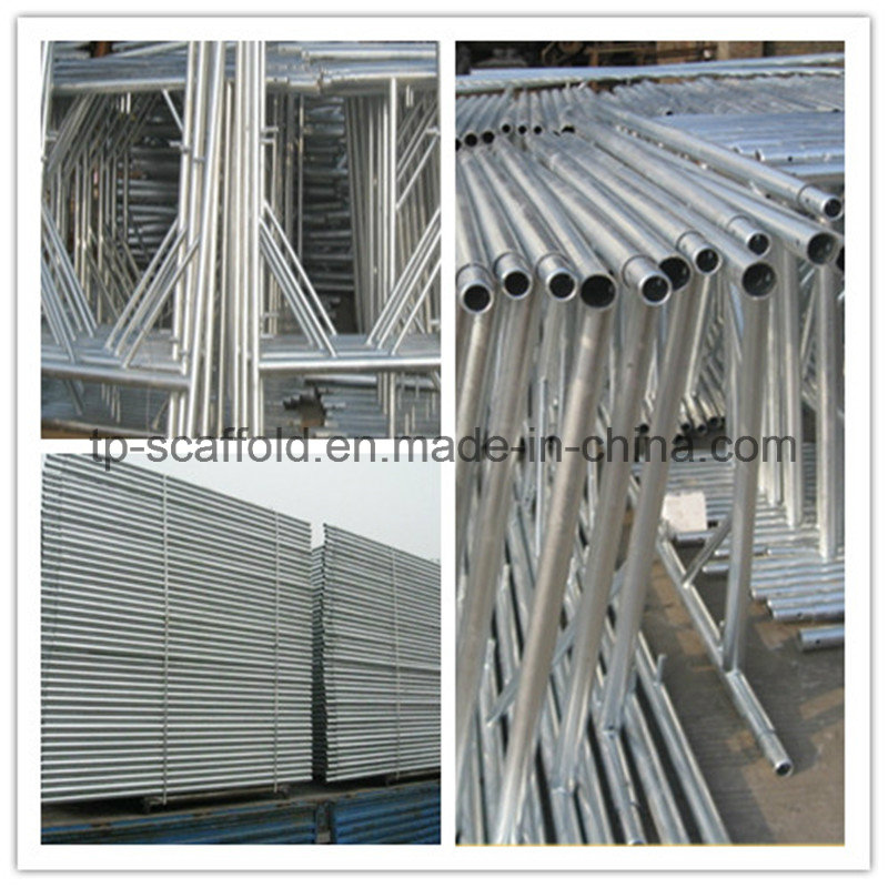 Galvanized Steel Italian Style Frame Scaffolding