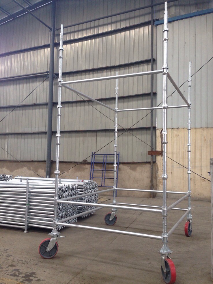 Cuplock Scaffolding Standard with HDG Surface for Sale